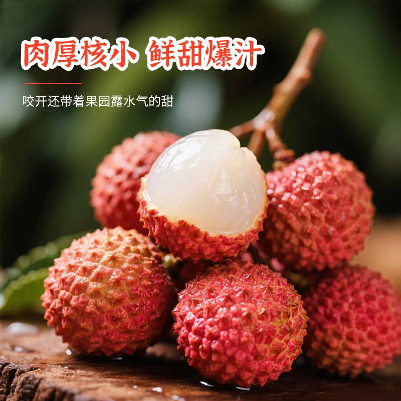 【桂味荔枝】荔枝桂味岭南荔枝 清香脆甜 新鲜水果特产生鲜