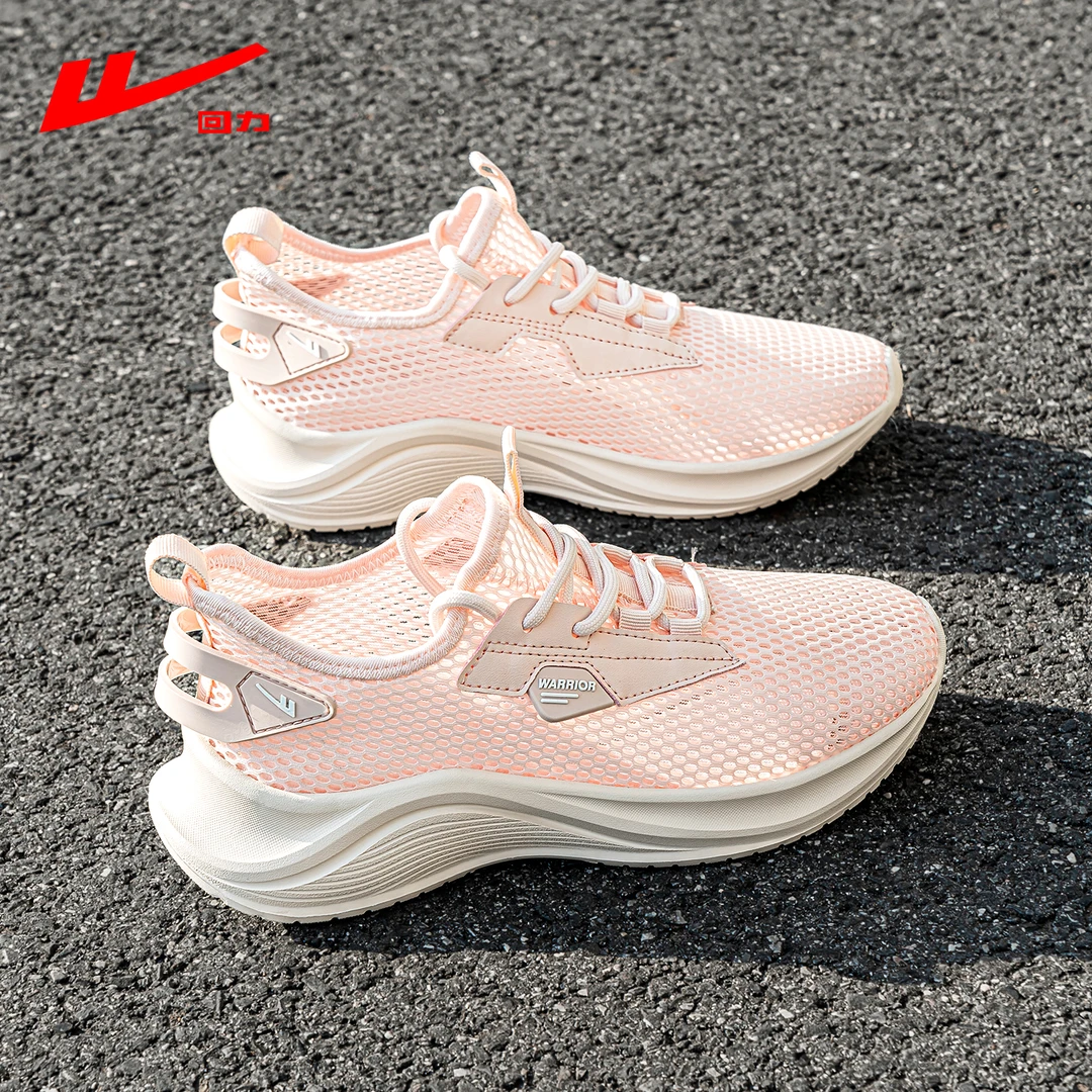 回力网鞋女透气网面2025新款爆款秋季跑步减震轻便软底休闲运动鞋