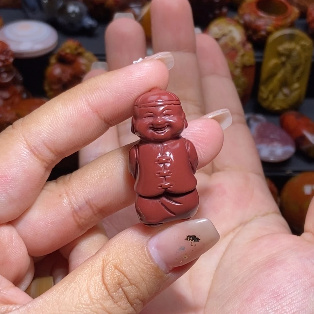 紫***砂玛瑙/玉髓未镶嵌吊坠