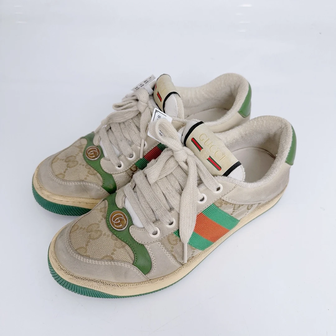 95新 GUCCI/古驰 35码/小脏鞋/jm08143