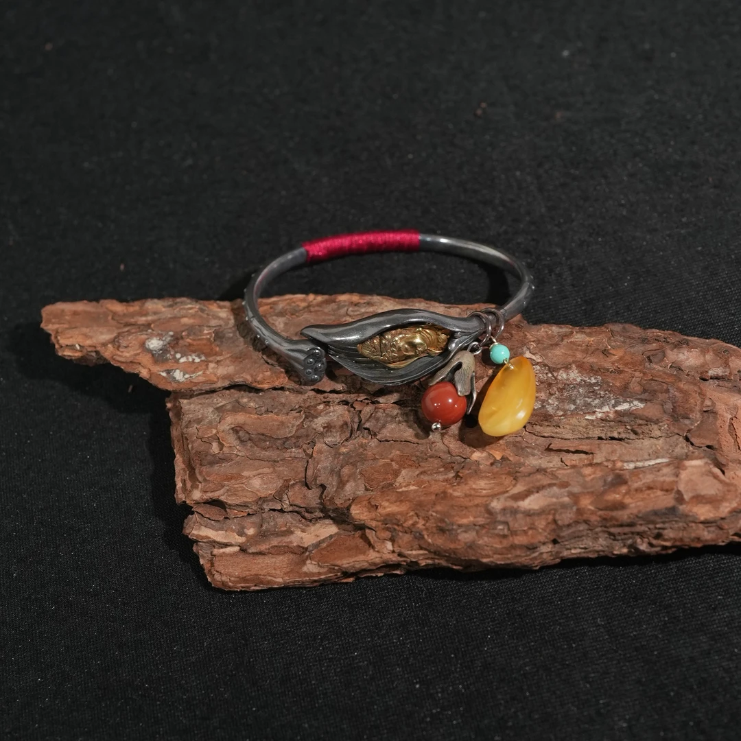 925银手镯 7.5香港王老板-银手镯7d235