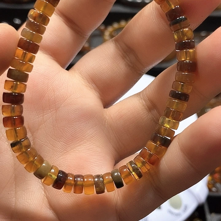手链琥珀未镶嵌7mm