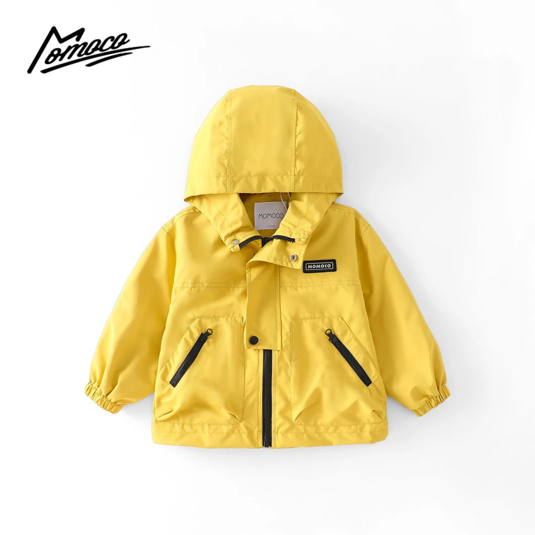 MOMOCO春秋季新款男童潮流拼接洋气休闲外套77130138003