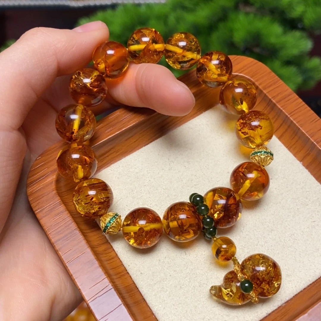 【闪购商品】手链蜜蜡未镶嵌手串