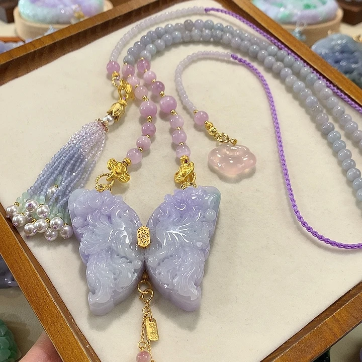 翡翠未镶嵌颈饰翡翠吊坠