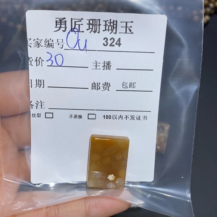 【闪购商品】未镶嵌珊瑚玉硅化玉O****g