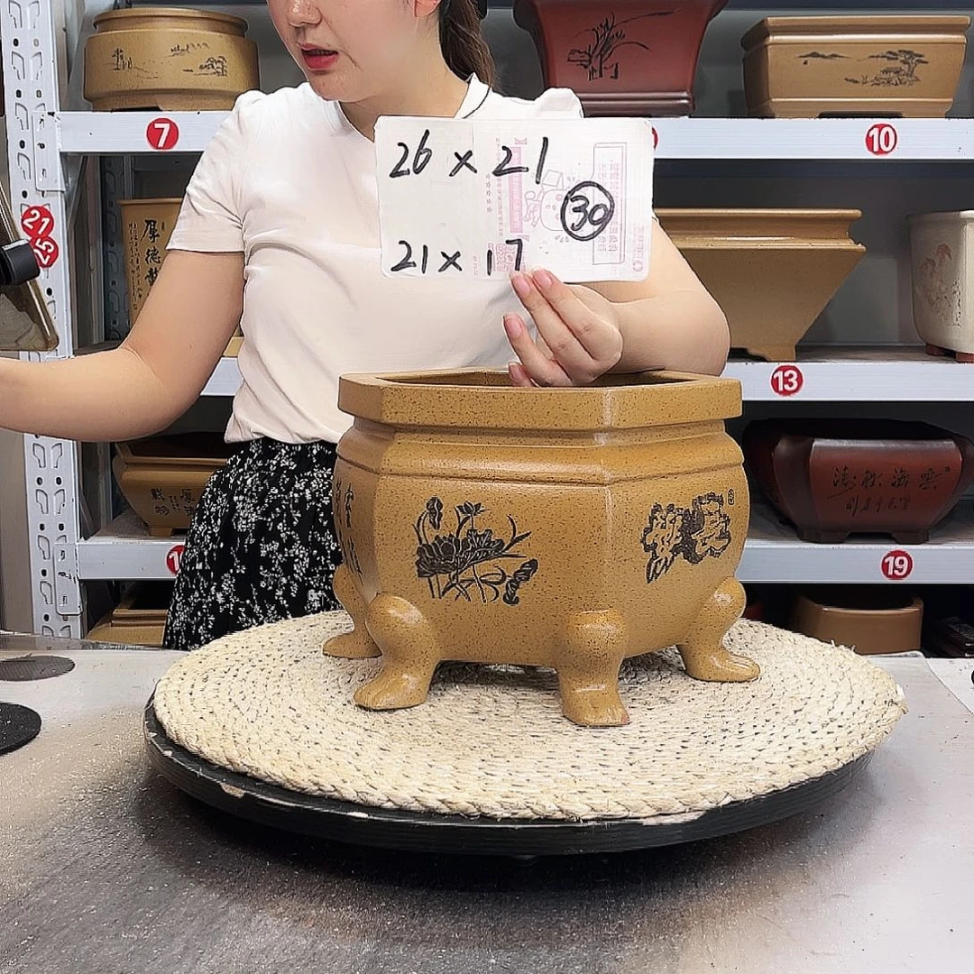 紫砂花盆紫砂花盆