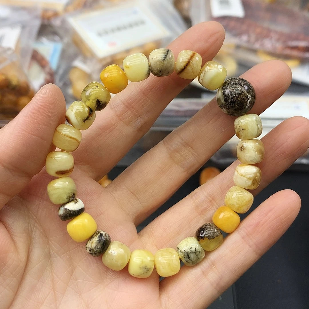 琥珀未镶嵌珠宝奇石