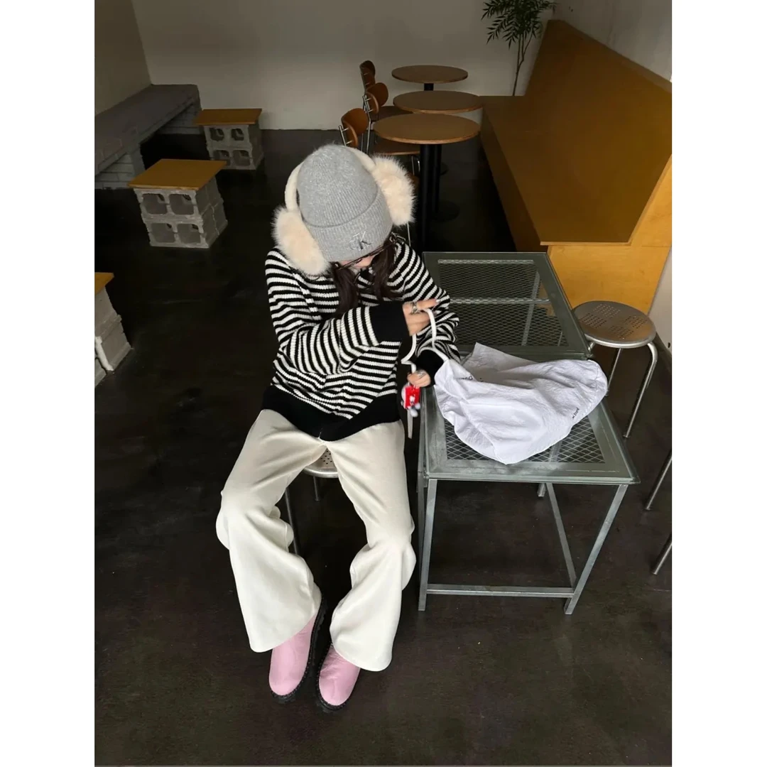 J-351201#30{冬日限定}韩系“33绵羊毛”拉链连帽厚款外套（福利