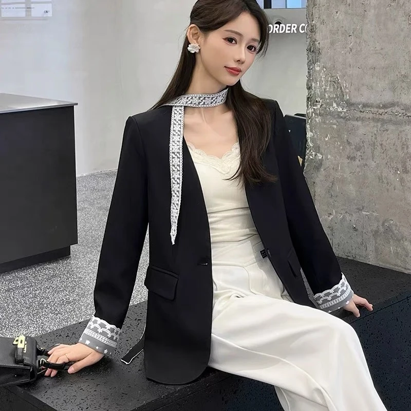 【XXFE 2519】宽松重工简约长袖西装外套