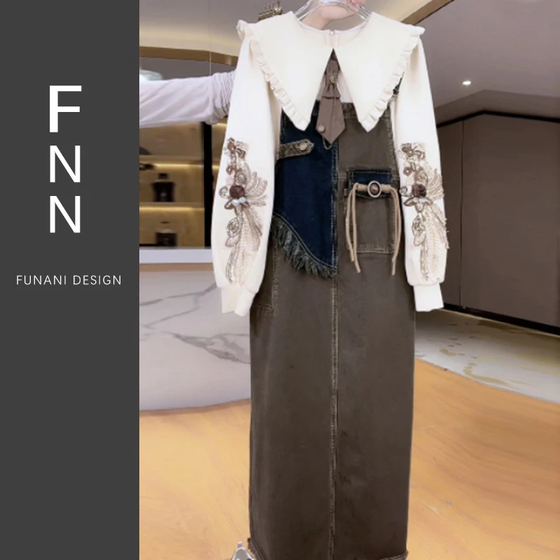 芙娜妮轻奢设计师品牌秋冬新款百搭时尚气质名媛衬衫F2410646A