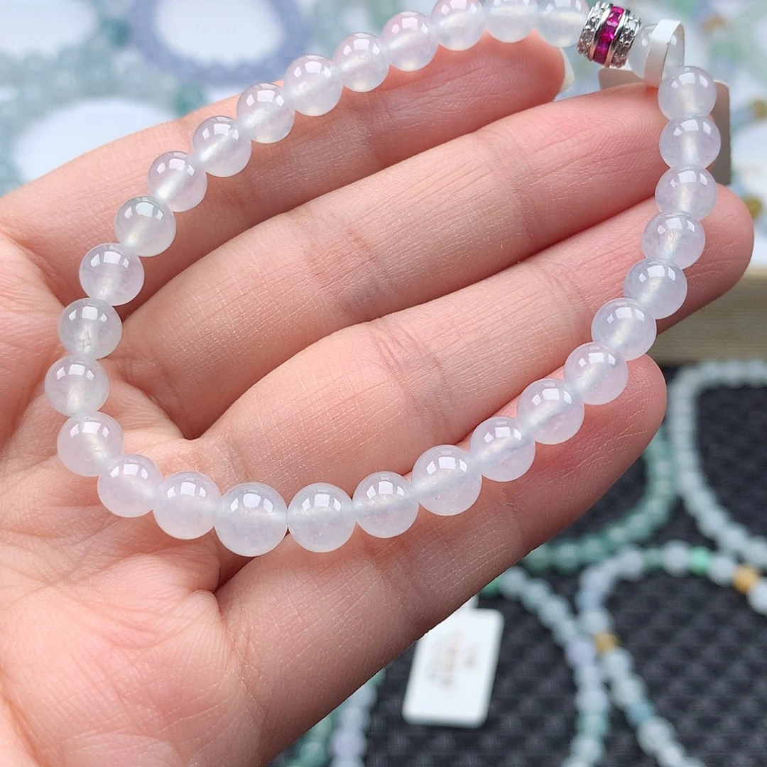 翡翠手链未镶嵌翡翠