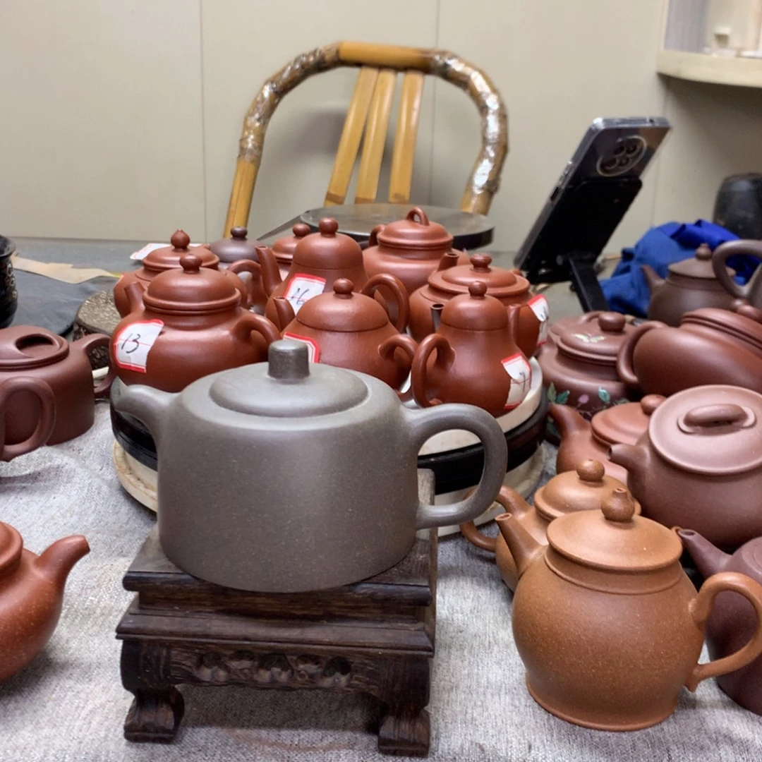 ****～紫泥茶壶半手工制作260 C