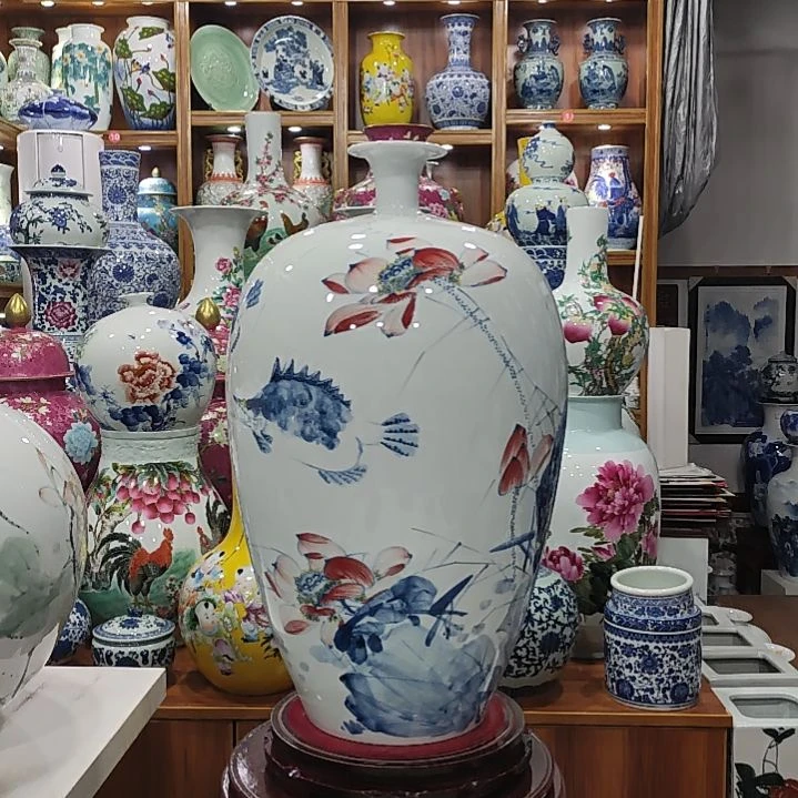 瓷片景德镇陶瓷花瓶子子子