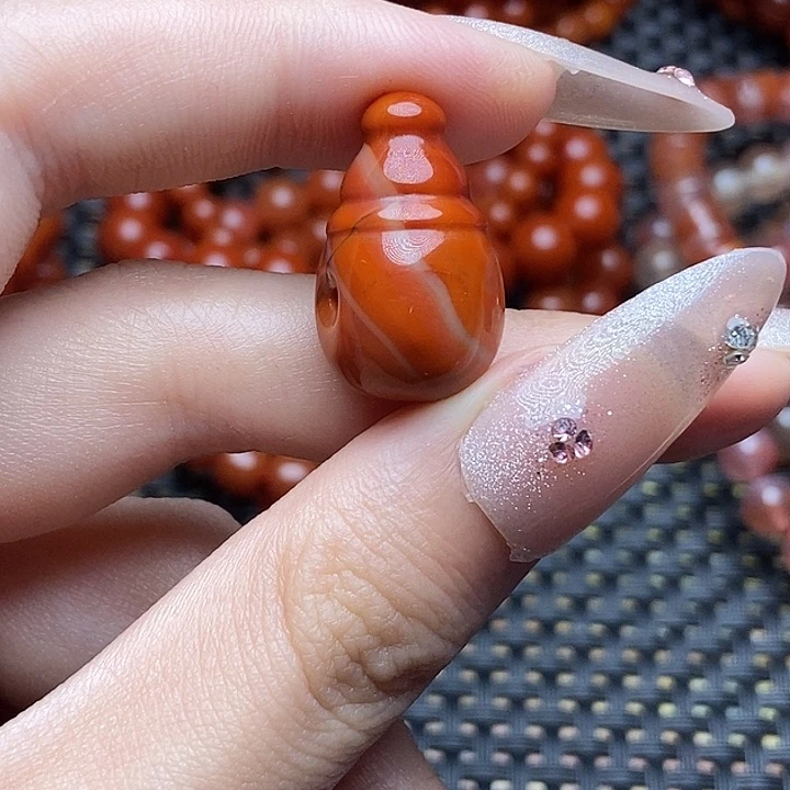 南红玛瑙火焰纹未镶嵌