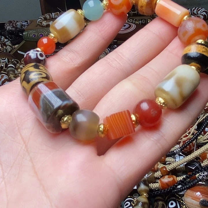 玛瑙/玉髓未镶嵌手链