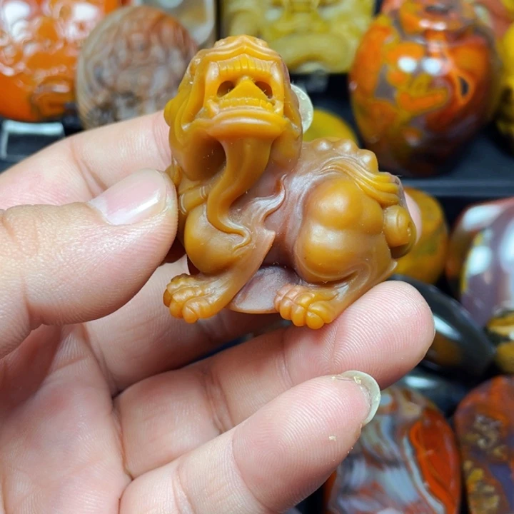 用***9玛瑙/玉髓未镶嵌颈饰