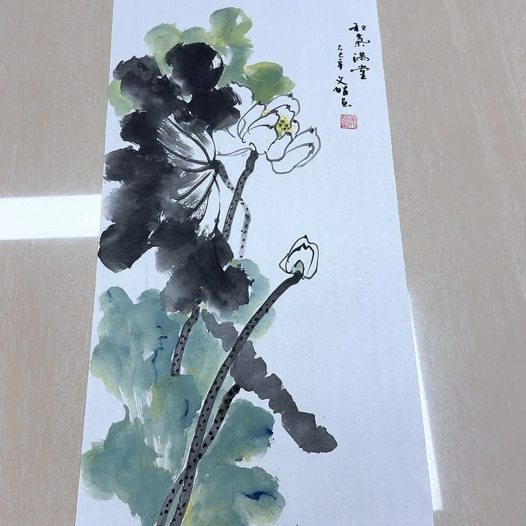 国画国画作品展。国画