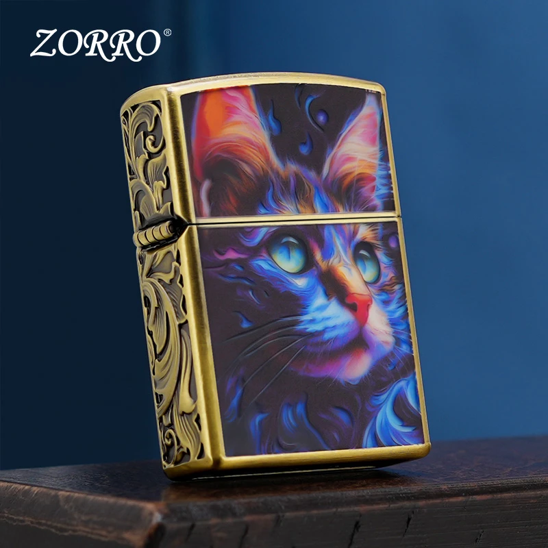 ZORRO【夜光款】佐罗凝望星空防风煤油打火机送男友生日节日礼物