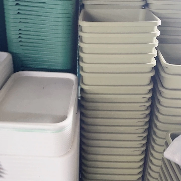 瑕疵方盆果绿色发3个口径28高度30