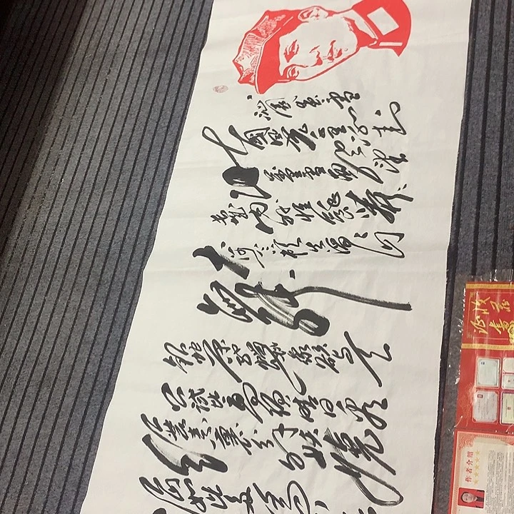 书法冯伟老师头像雪