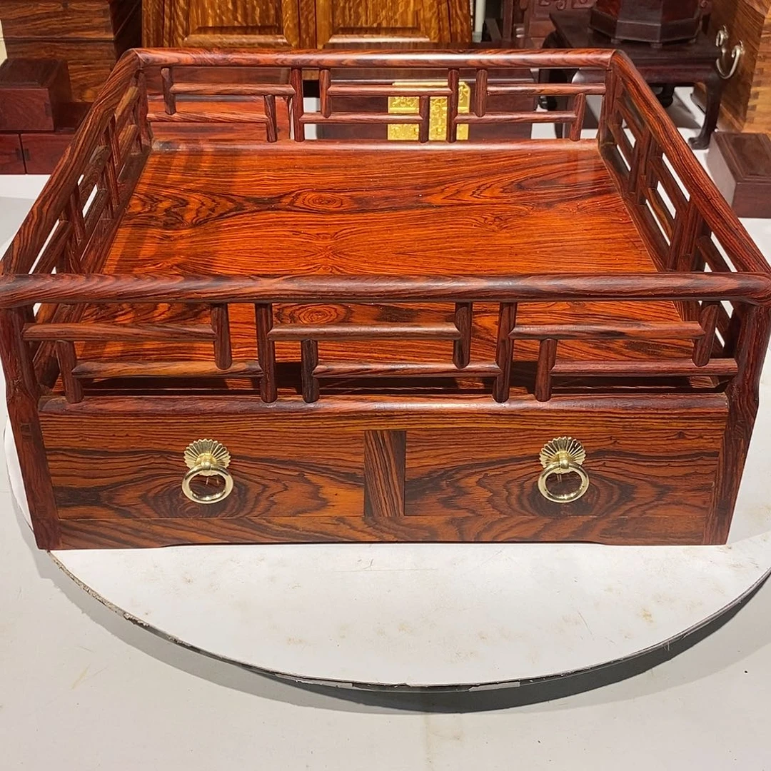 微凹黄檀（南美大红酸枝）岁*王款都城盘