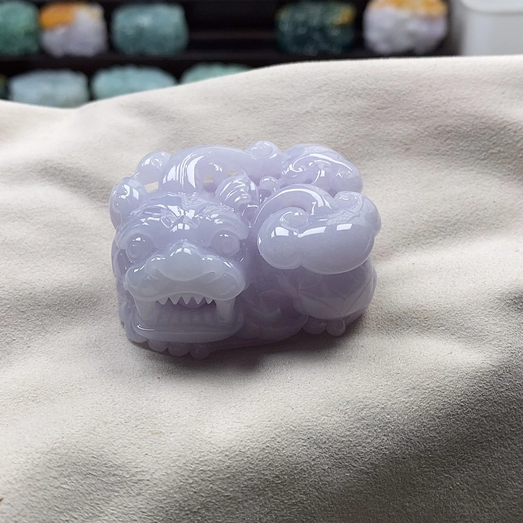 颈饰未镶嵌翡翠天然翡翠吊坠貔貅
