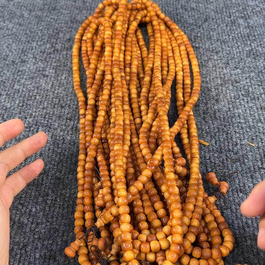 柏木太行崖柏0.8红油玉化透光