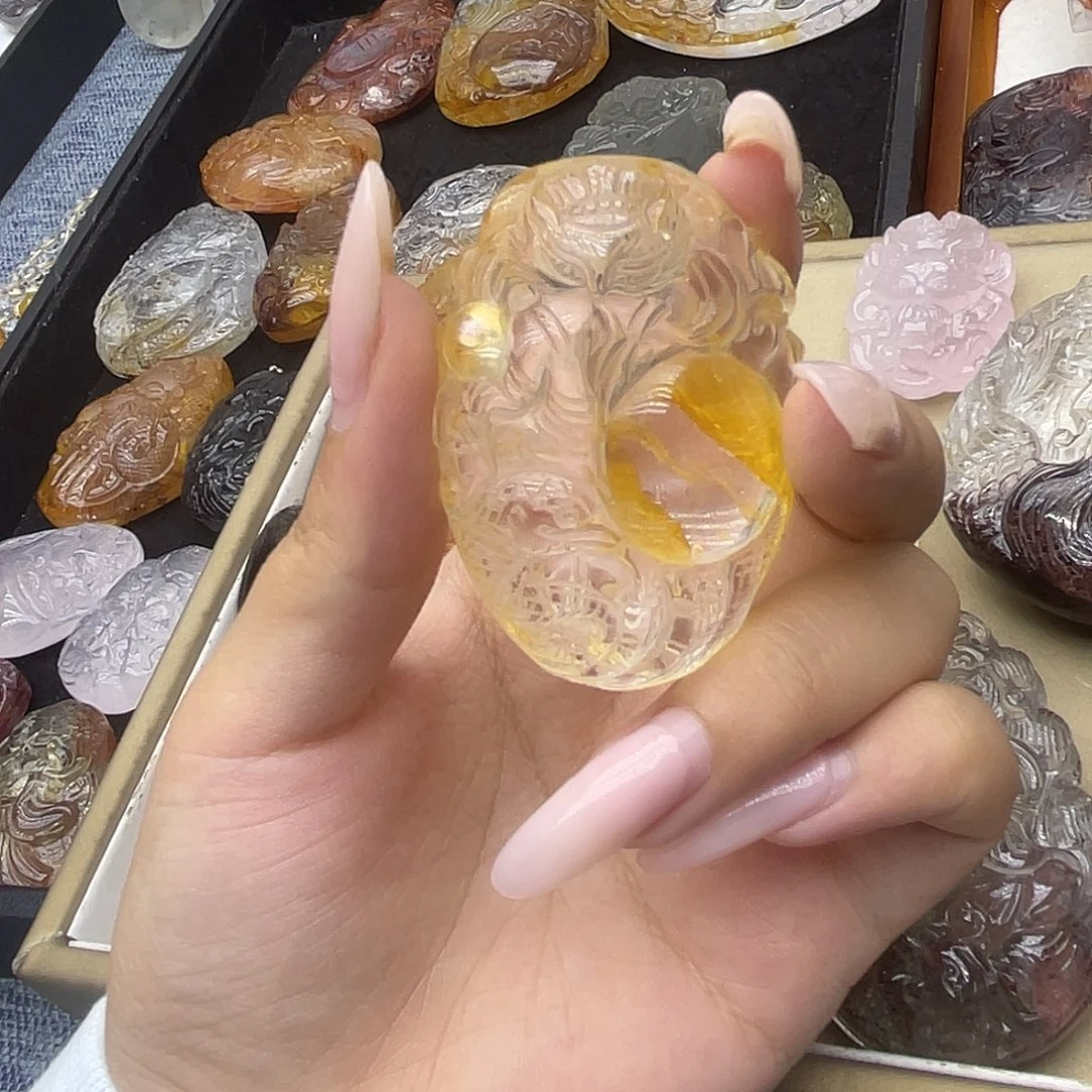 颈饰未镶嵌水晶天然