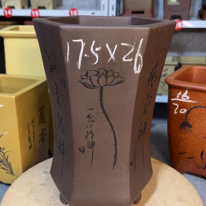 花盆紫砂宜兴紫砂