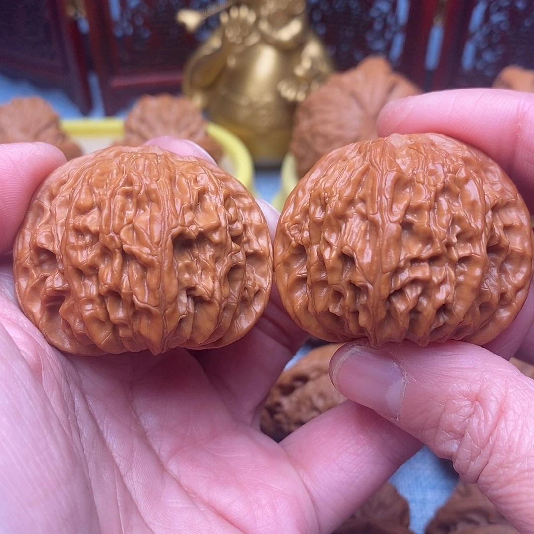 文玩核桃把件全品绝配山地正磨42尺