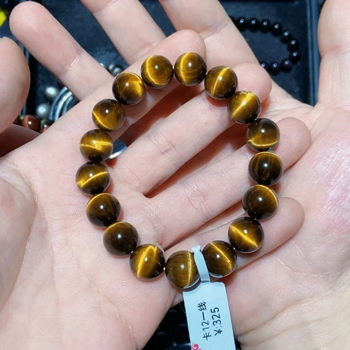 木变石（虎睛石）手串未镶嵌某*