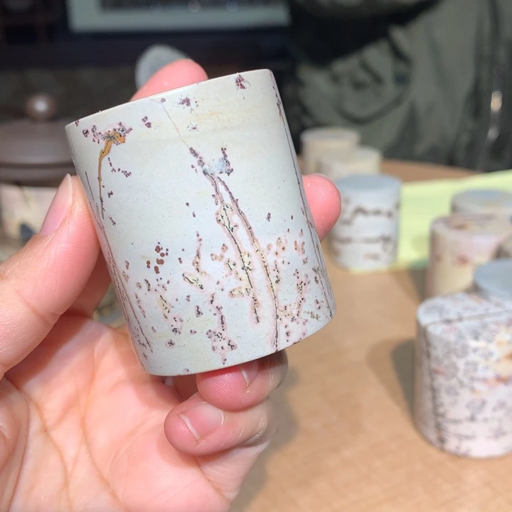 ，广西国画石摆件，收藏观赏