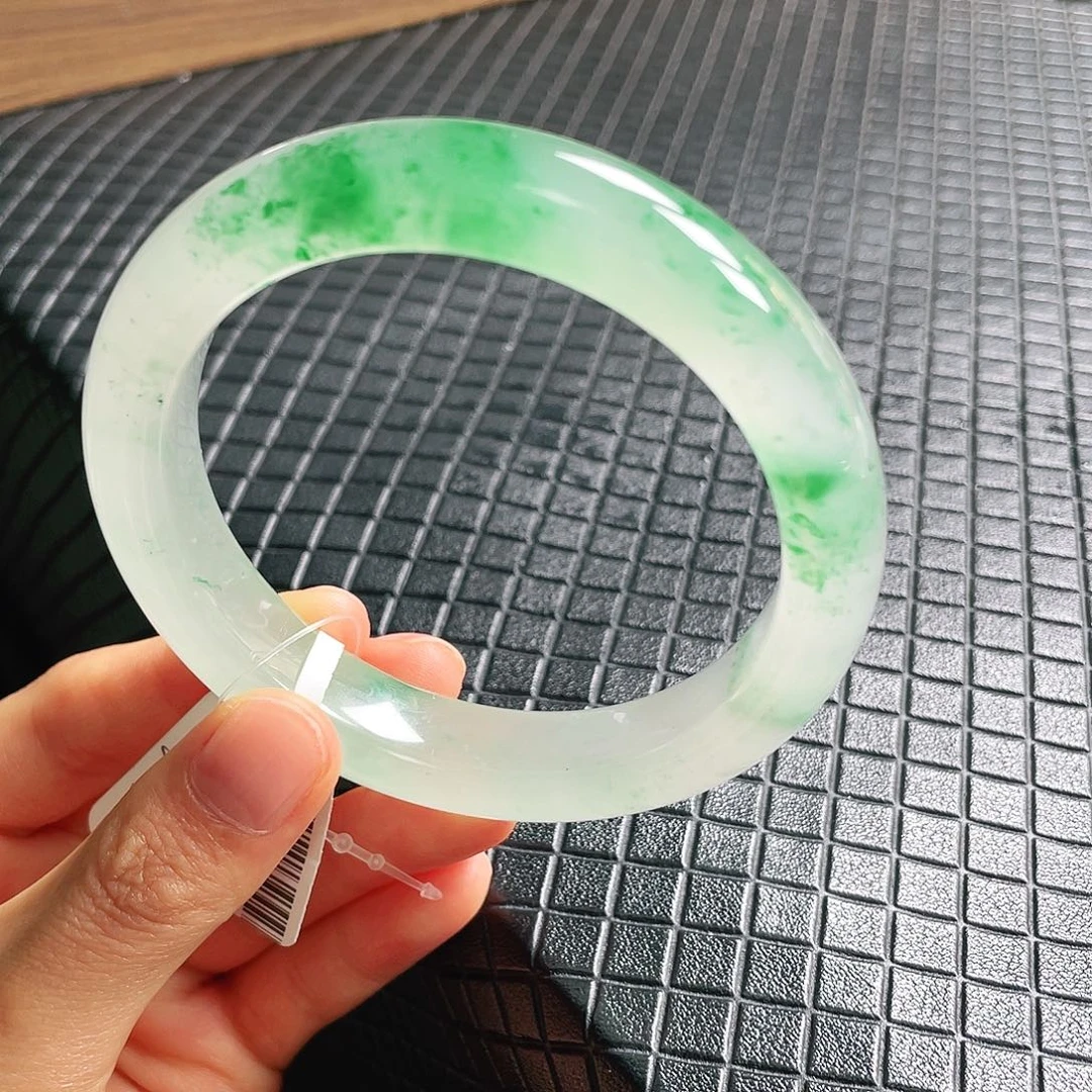未镶嵌手镯5859石英质玉