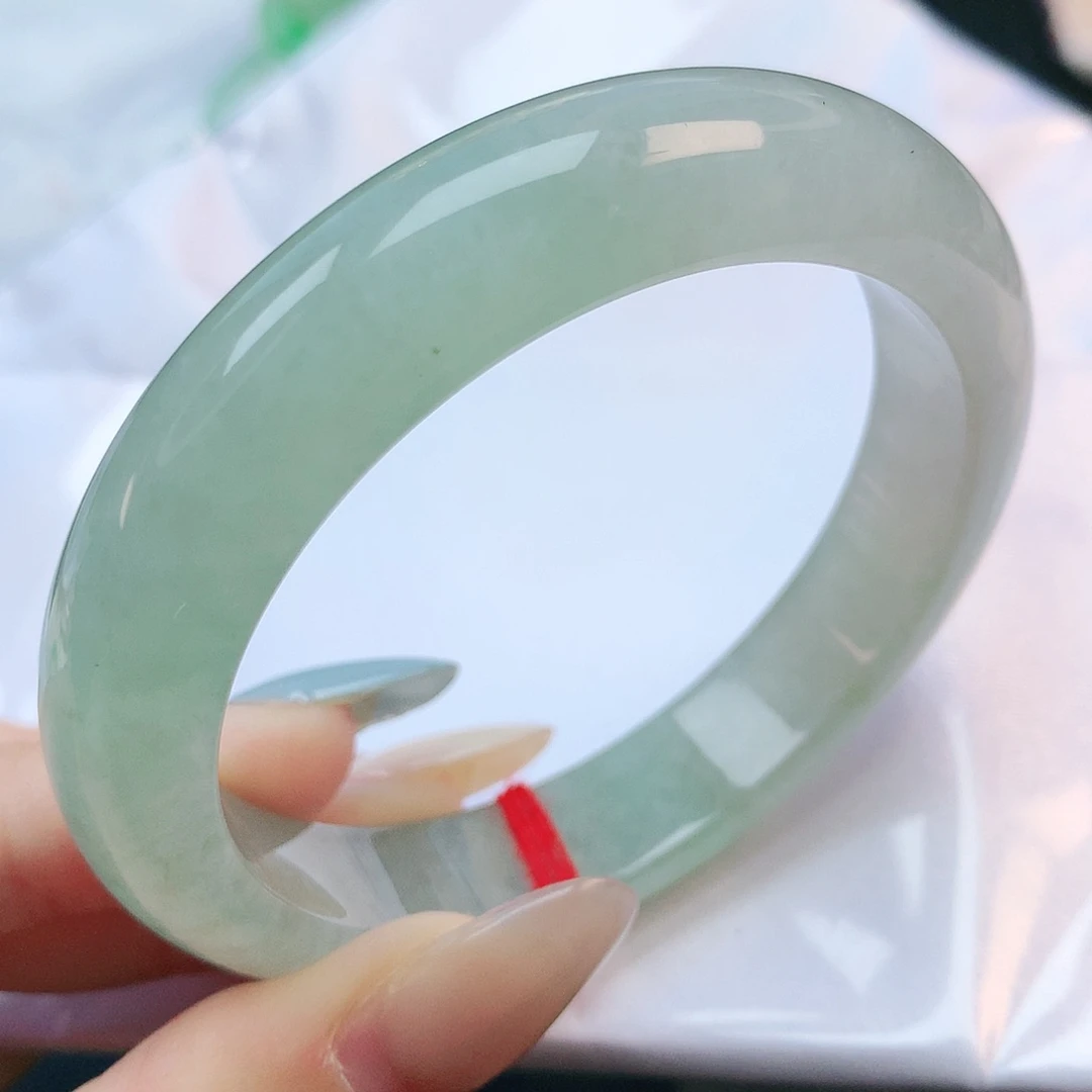 未镶嵌手镯翡翠57圈口010039