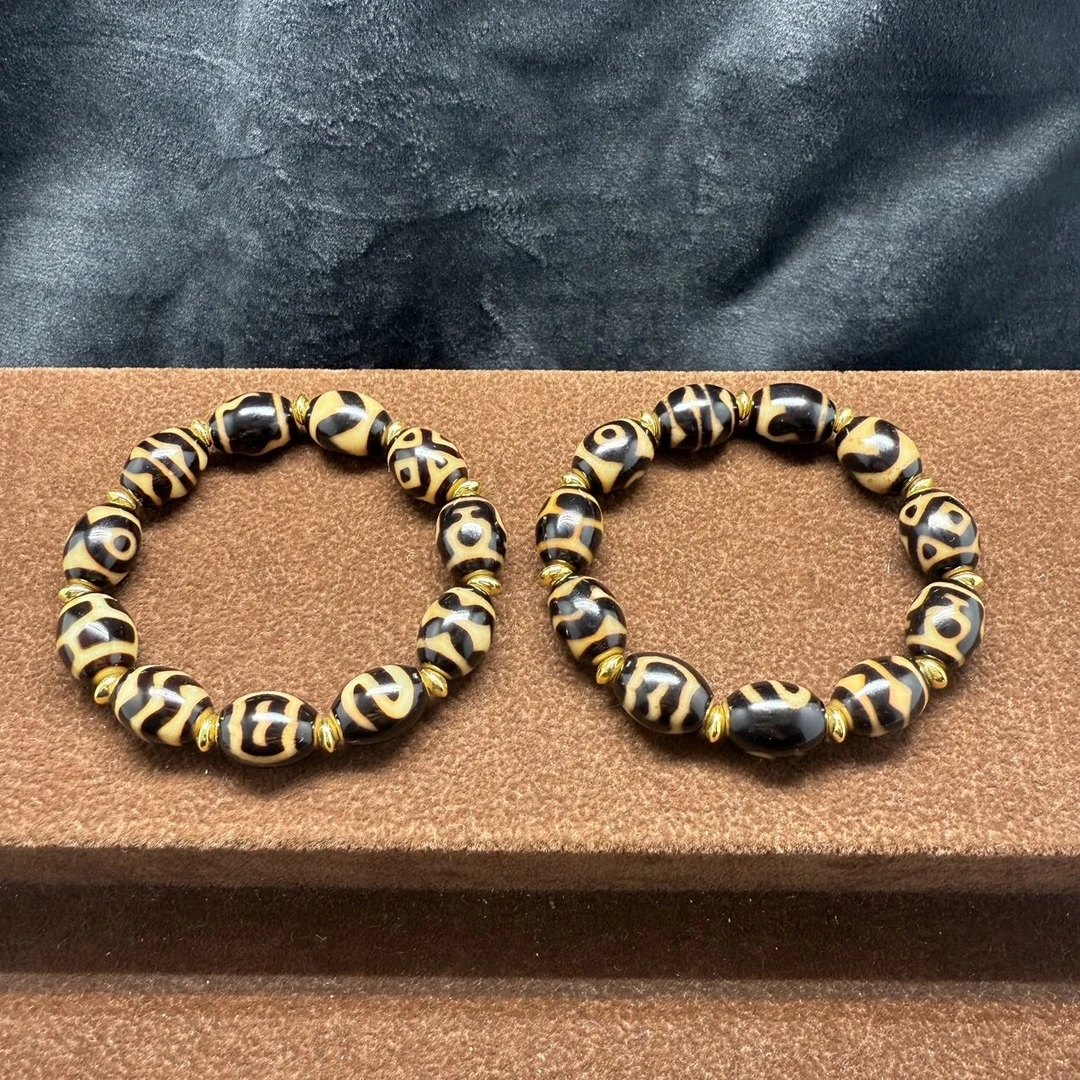 【地主专属】20 H99366-玛瑙DIY多宝手串-多样性发其一-12*15mm