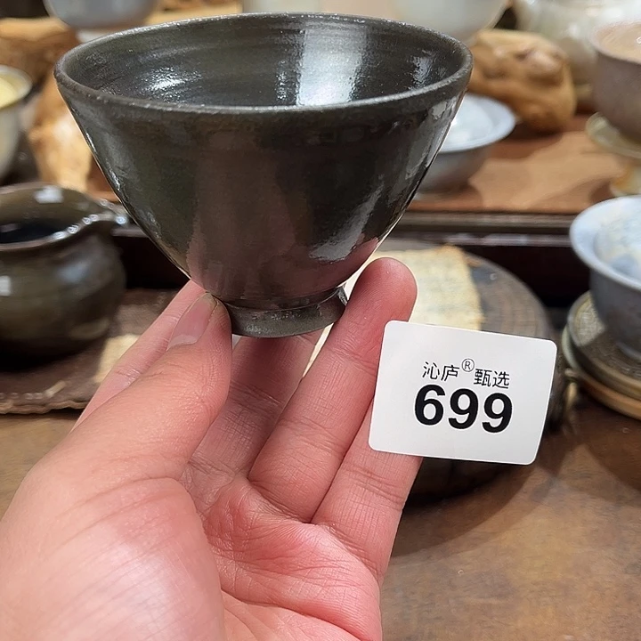 沁庐柴窑古法柴烧全手工茶具