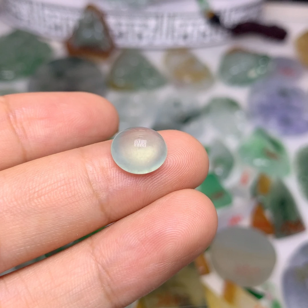 定制翡翠未镶嵌天然翡翠定制