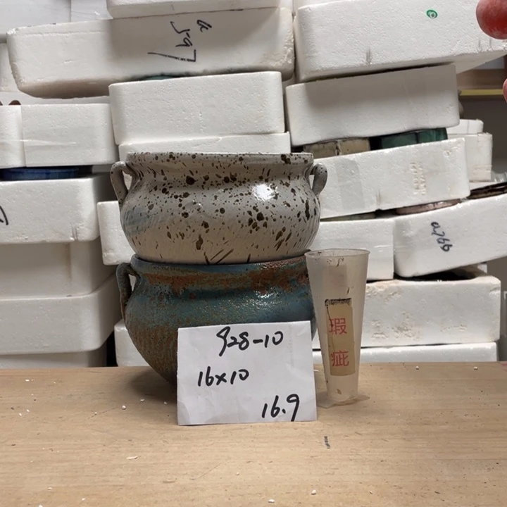 粗陶多肉花盆微瑕10