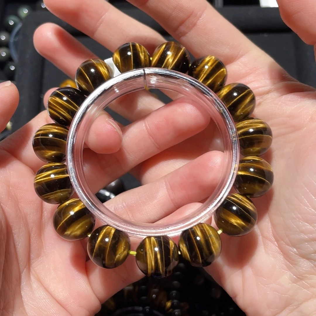 诗***方木变石（虎睛石）未镶嵌手链