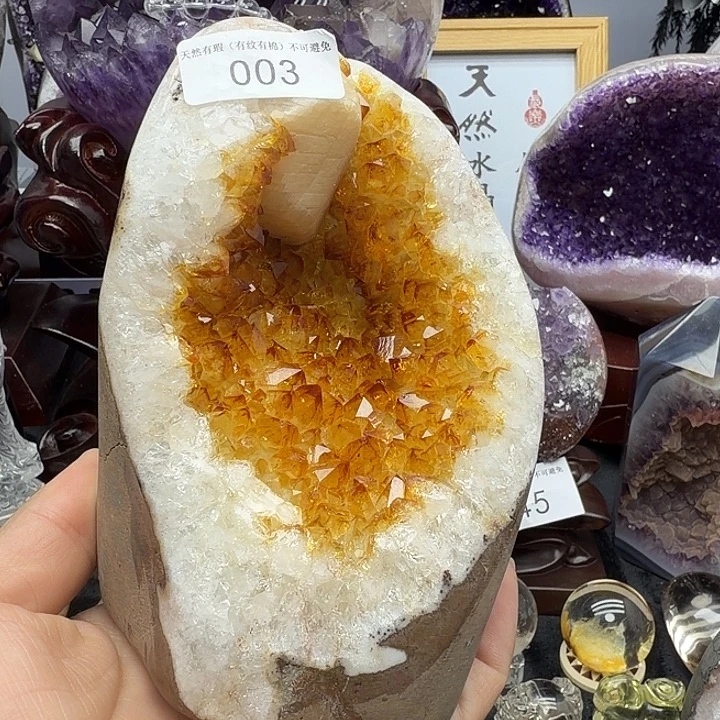 紫晶珠宝半成品未镶嵌