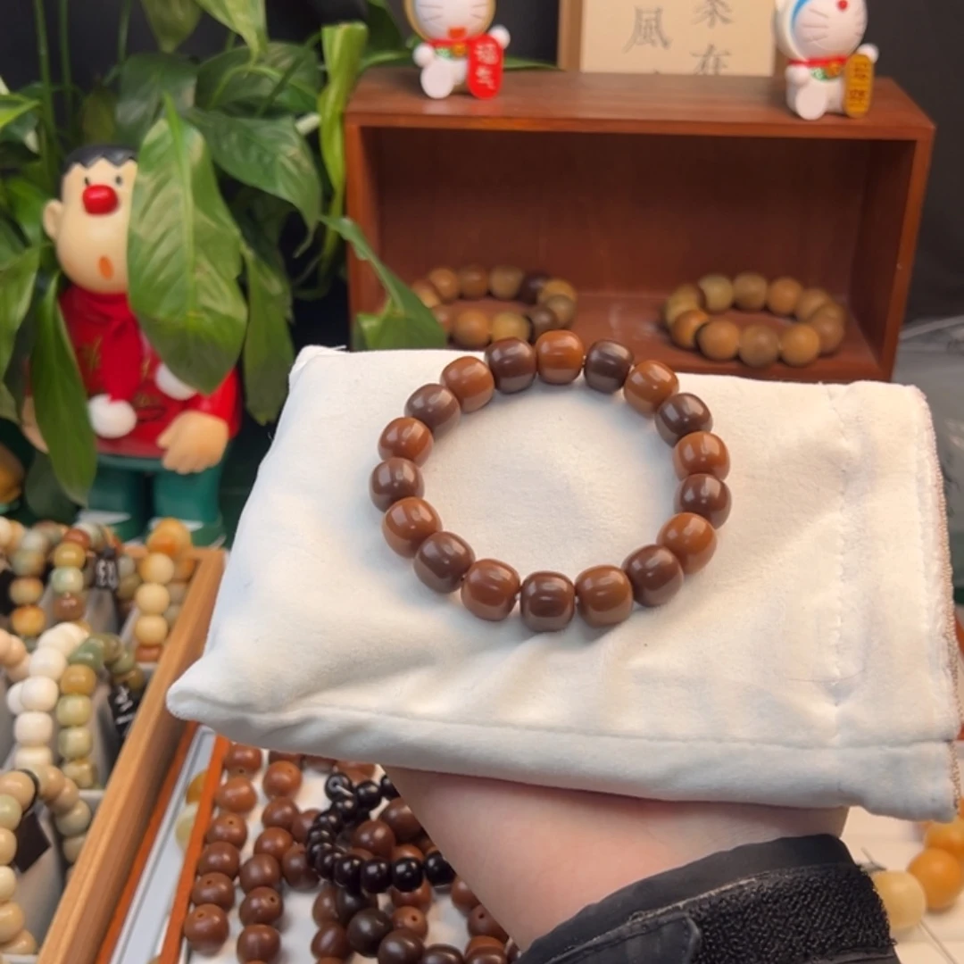 菩提根/象牙果手串懒*小懒定制干磨默认微微瑕