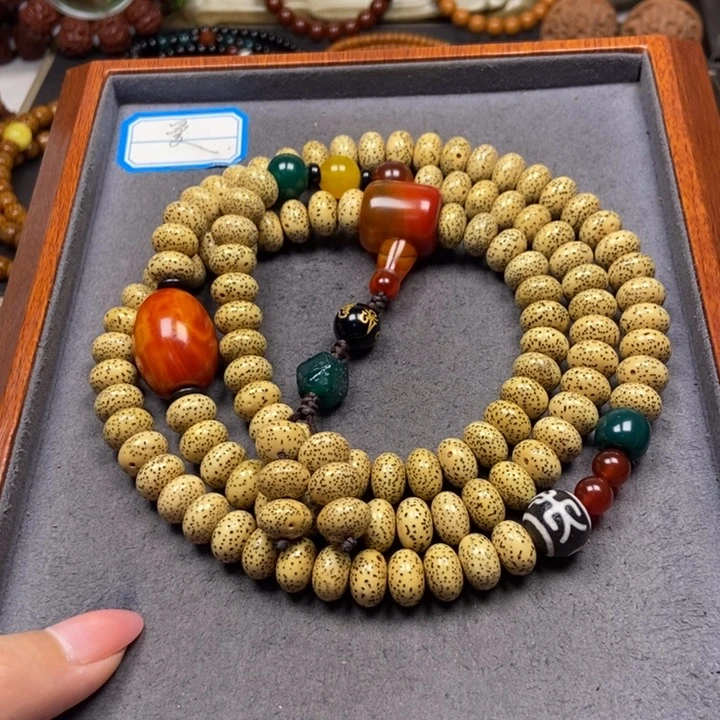 黑***J星月菩提吊坠菩提