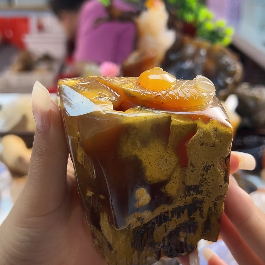 玛瑙/玉髓未镶嵌吊坠(不含链)