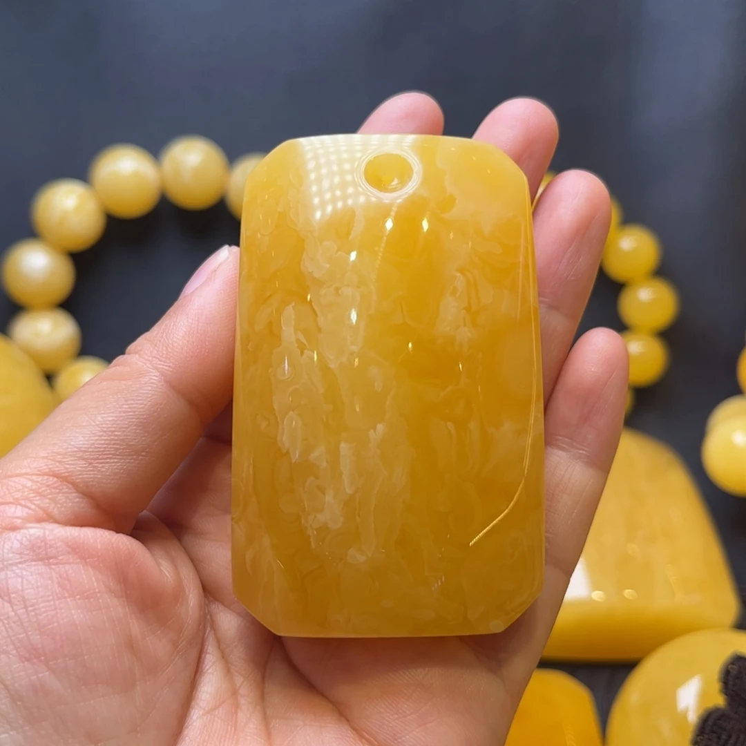 琥珀未镶嵌裸石琥珀蜜蜡
