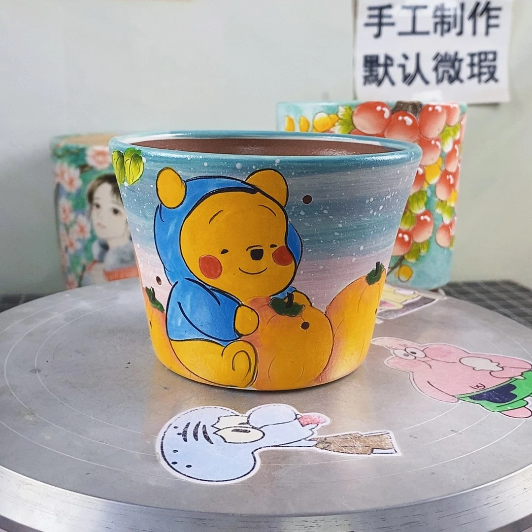 花盆紫砂满28包邮