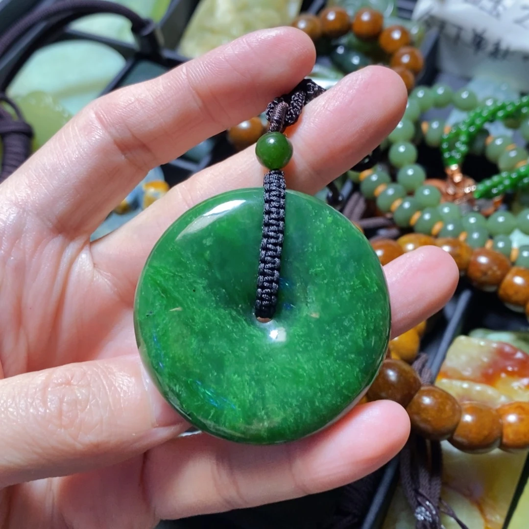 和田玉（碧玉）未镶嵌颈饰