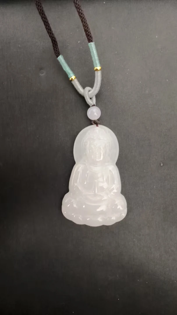 纯天然和田玉观音吊坠（多样性发货只发其一）