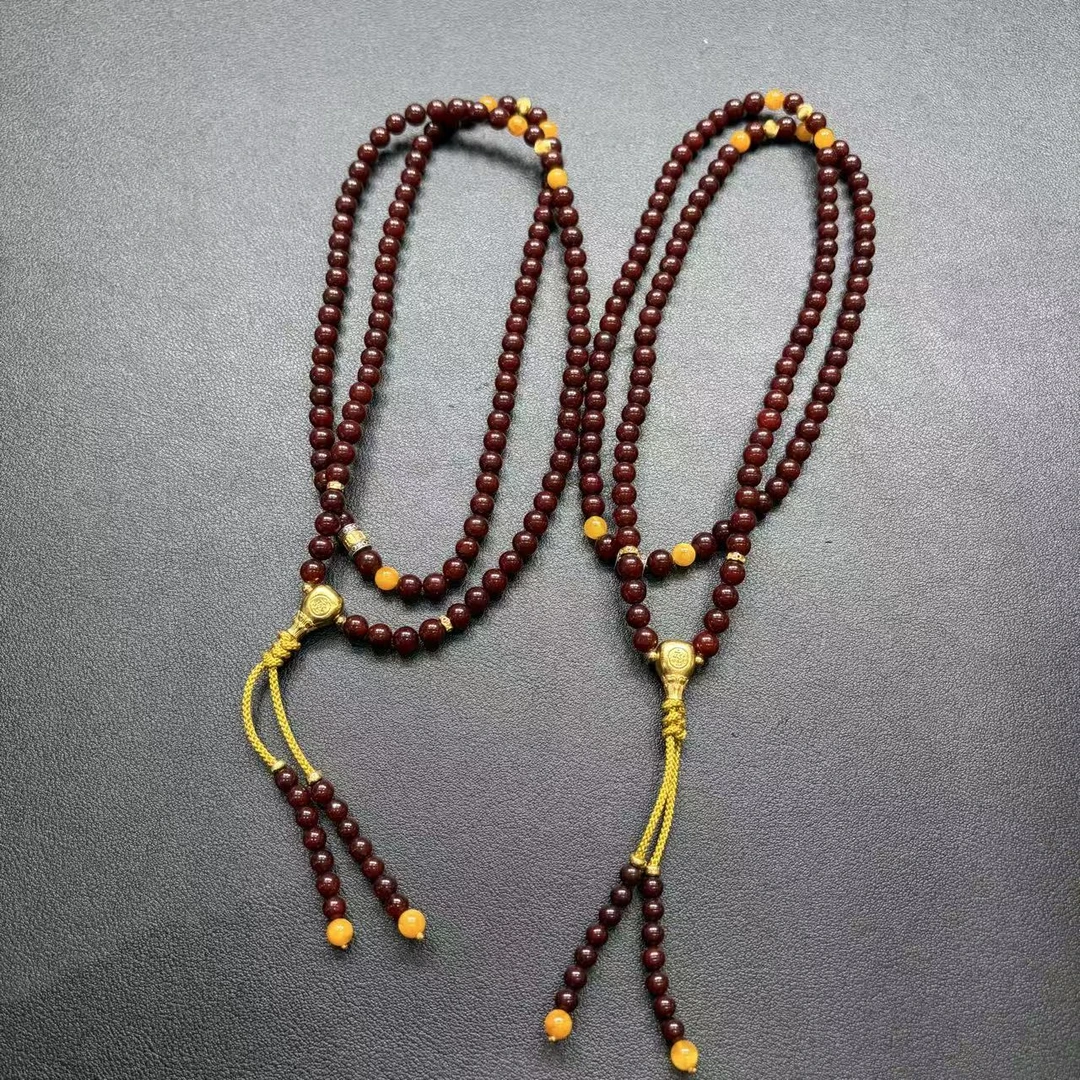 【玉经纶】211263/HQ9-蜜蜡珠链-多样性发其一