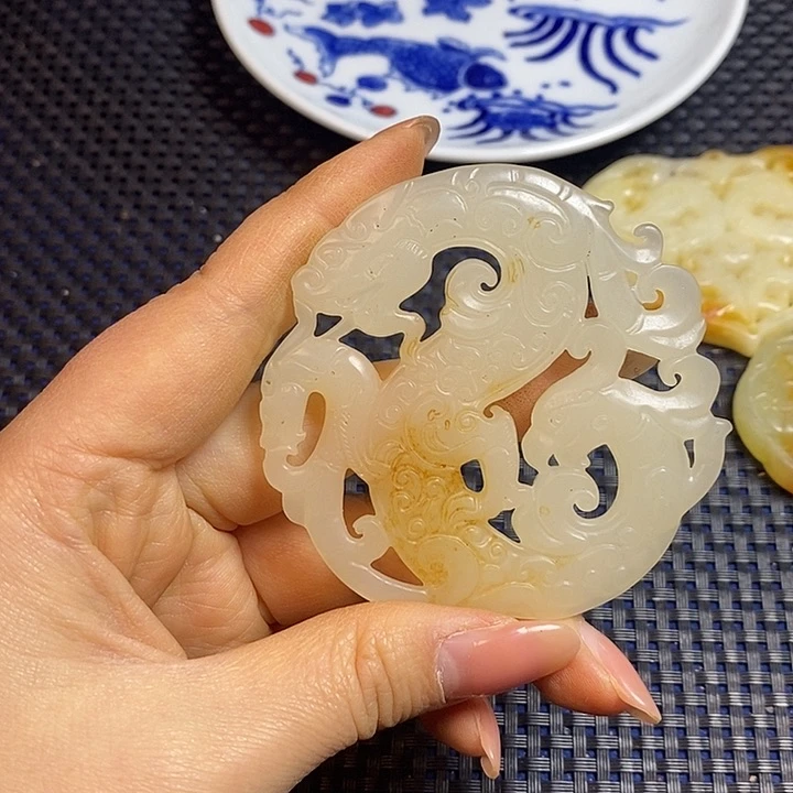 吊坠白玉菩提一一